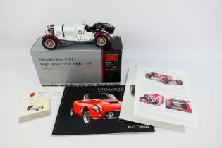 CMC - A boxed 1931 Mercedes Benz SSKL Mille Miglia in 1:18 scale # M-055.