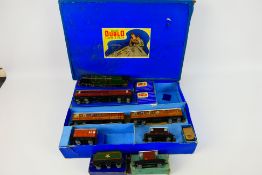 Hornby Dublo - A boxed train set with the Duchess Of Montrose # EDL12 and tender # D12,