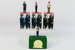 King and Country - Four boxed figures from the King and Country WWII German Leibstandarte / Berlin