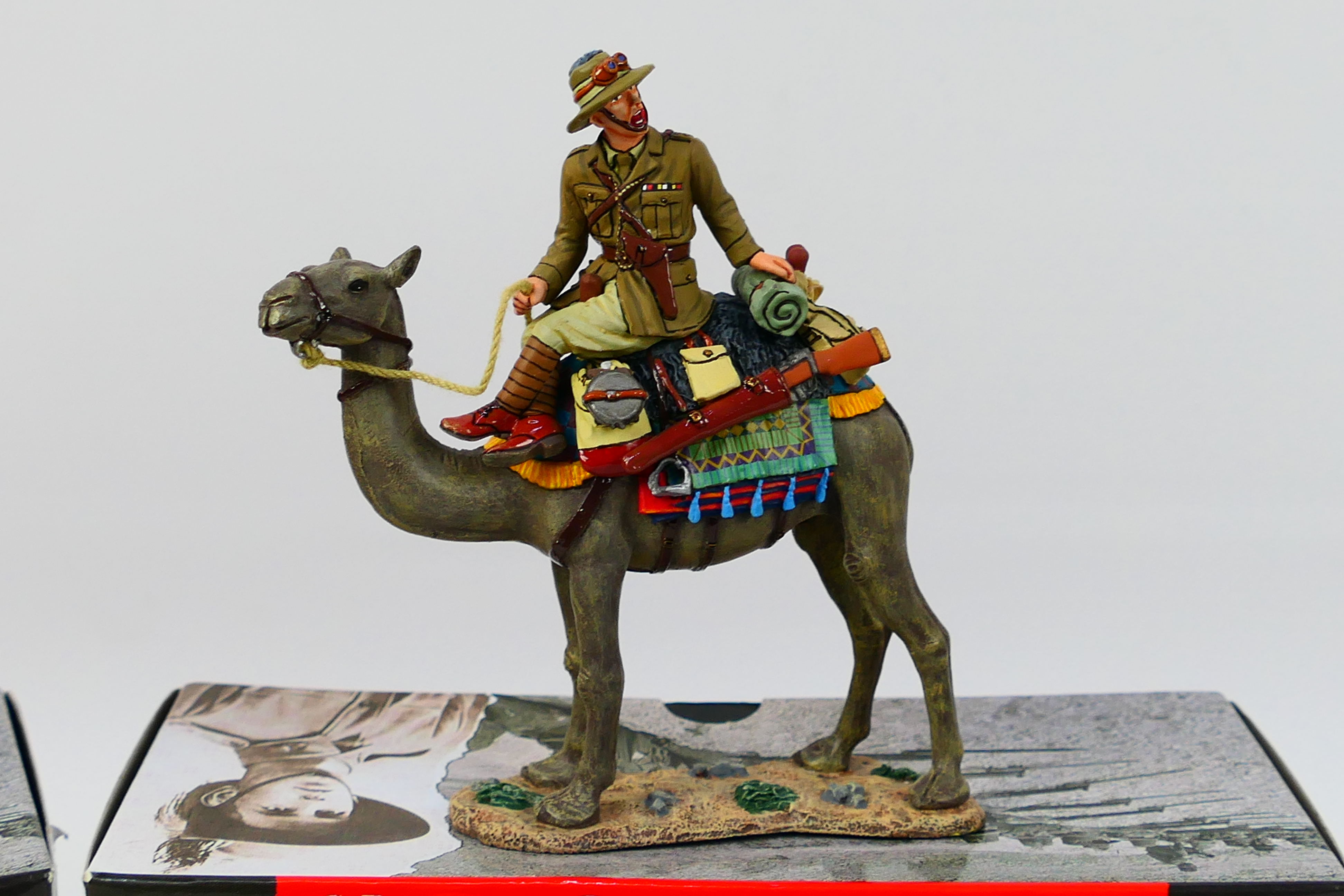 King and Country - Three boxed figures from the King and Country 'Australian Light Horse' series. - Image 3 of 4