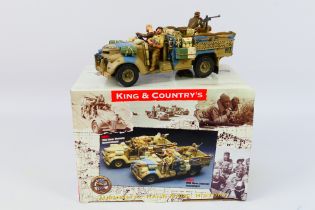 King and Country - A boxed King & Country '8th Army' series EA24 Long Range Desert Group 30cwt