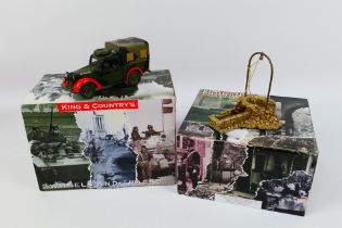 King and Country - Two boxed King and Country models.