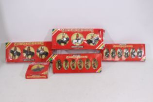 Britains - A collection of five Britains Hand-painted Metal-Models sets comprising of 7232- Her