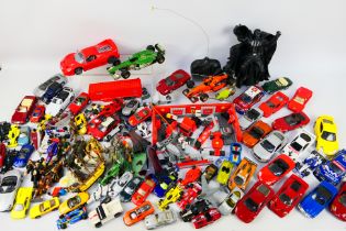 Hot Wheels - Matchbox - Maisto - Others - A large group of unboxed diecast and plastic model