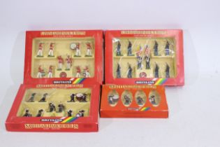 Britains - A collection of four Britains Metal-Models sets comprising of 7203- Royal Marine Drum