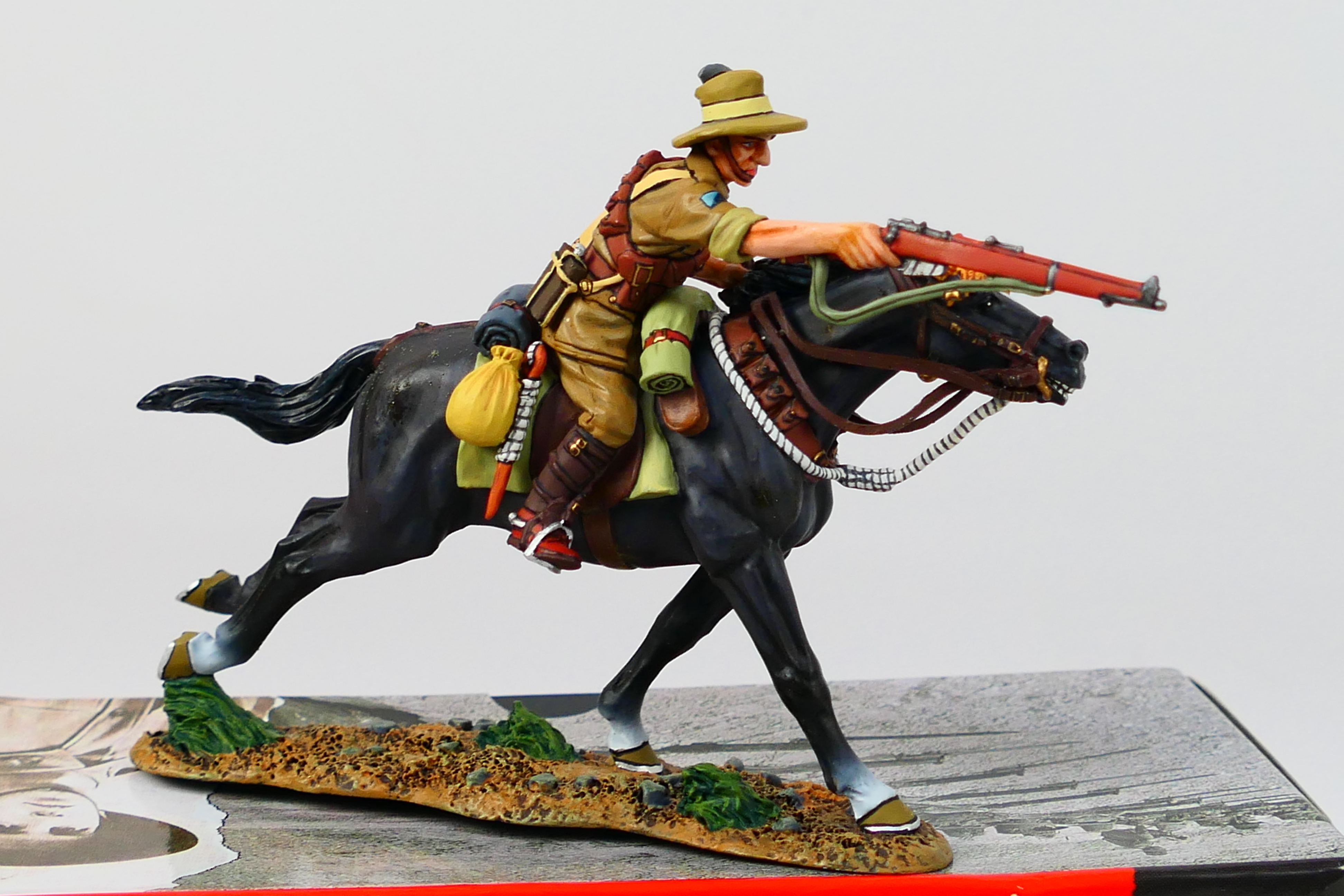 King and Country - Three boxed figures from the King and Country 'Australian Light Horse' series. - Image 2 of 4