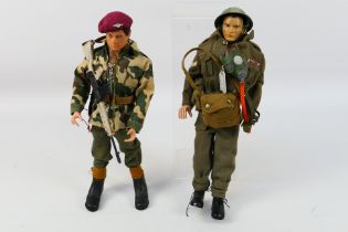 Palitoy - Action Man - Mintex - Action Buddy - 2 x vintage figures,