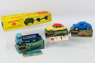 Corgi - Dinky - A group of boxed vehicles, Citroen DS 19 # 210, E.R.