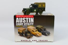 King and Country - A boxed Limited Edition King & Country DD146 Austin Light Utility Truck