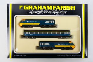 Graham Farish - A boxed N Gauge Inter City HST set in British Rail livery # 8125.