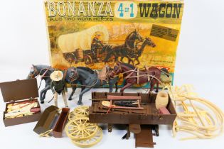 Palitoy - Bonanza - A boxed Bonanza 4 in 1 Wagon set # 36301.