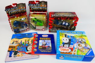 Hasbro - Ravensburger - A set of three transformans revenge of the fallen item comprising of