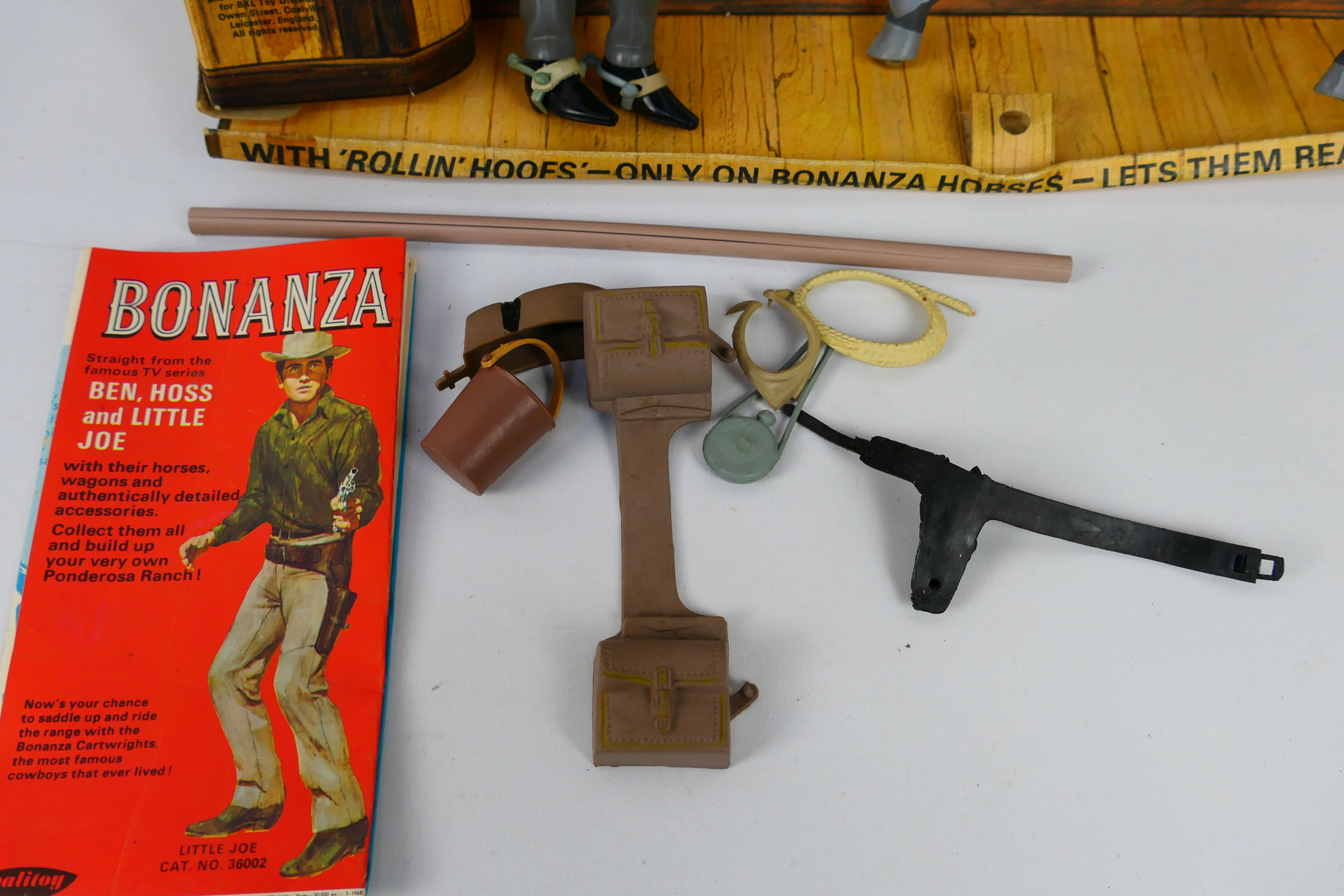 Palitoy - Bonanza - 2 x boxed sets, Ben And His Horse # 36201 and Hoss And His Horse # 36203. - Image 9 of 14