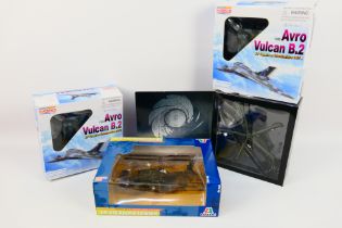 Italeri - Dragon Wings - James Bond - 4 x boxed aircraft models including AH-64D Apache Longbow in