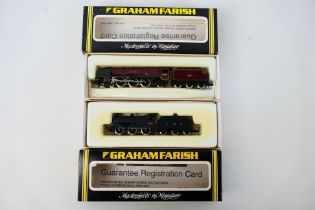 Graham Farish - 2 x boxed N gauge steam locomotives,