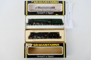 Graham Farish - 2 x boxed N gauge steam locomotives,