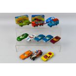 Matchbox - Corgi - Husky - A group of vehicles including and unboxed Chitty Chitty Bang Bang # 1006,