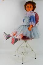 Prima Toys - A large vintage doll with s