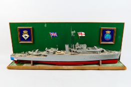 A radio controlled Royal Navy Black Swan