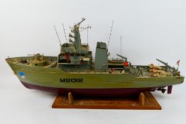 A radio controlled Royal Navy River Clas