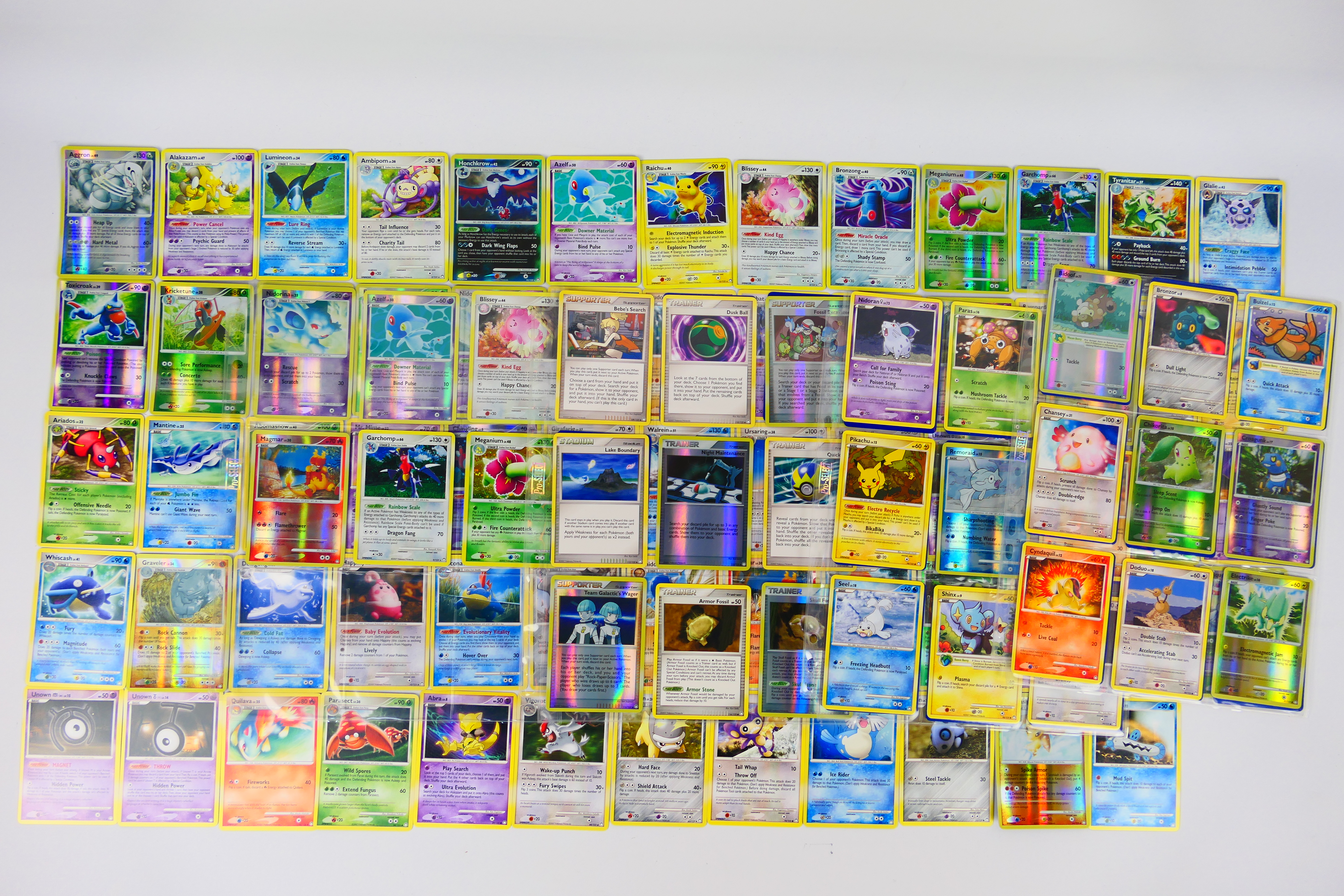 Pokemon - A part set of 115 x cards from