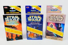 Micro Machines - Star Wars - A collection of three Star Wars Mico Machines sets from Ideal