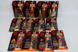 Hasbro - Star Wars - A set of twelve Star Wars Figures from Star Wars Episode One.