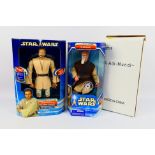 Hasbro - Star Wars - A pair of Star Wars twelve inch figures from episode two which include