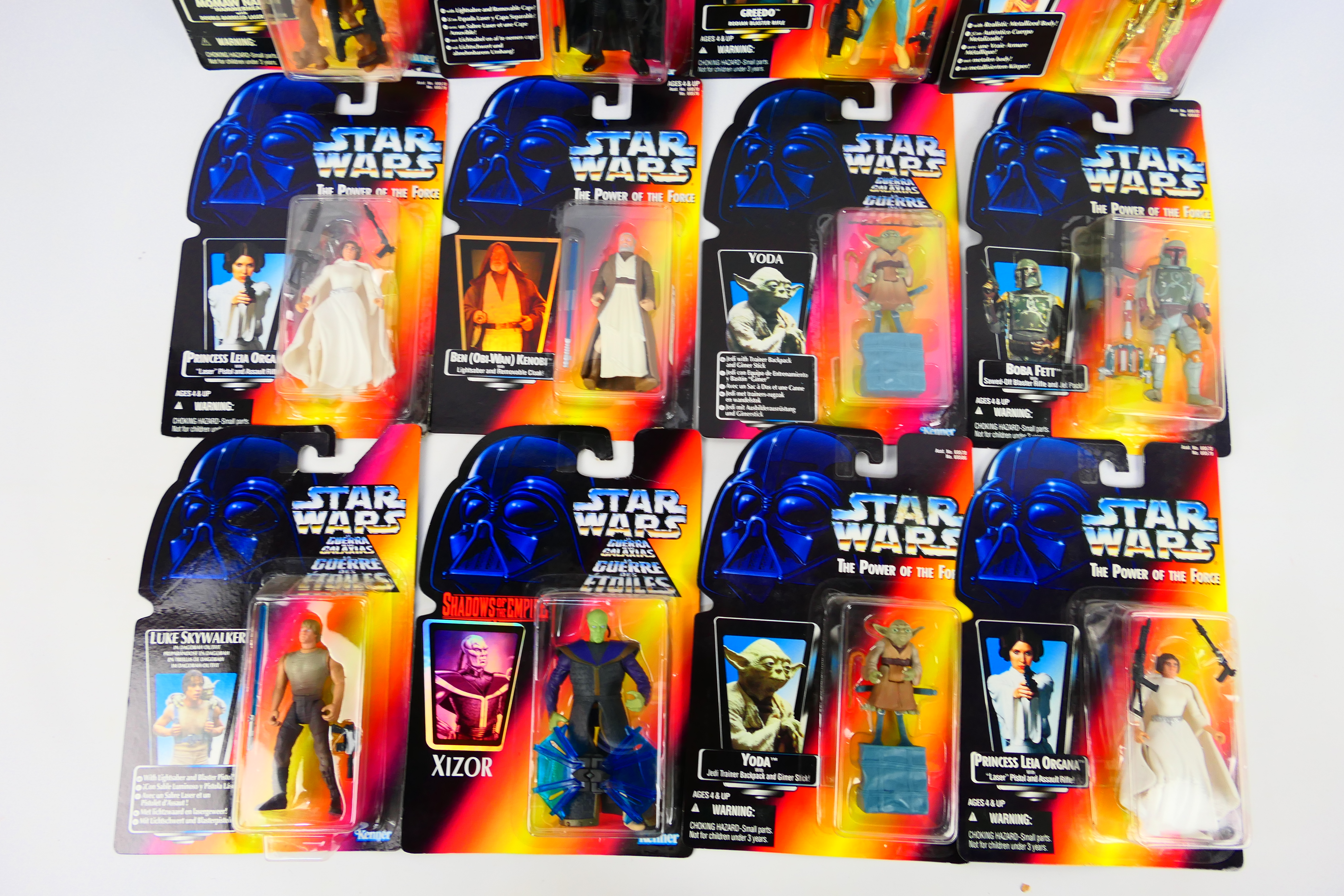 Kenner - Star Wars - A set of twelve Star Wars Figures which includes Luke skywalker, - Image 3 of 5