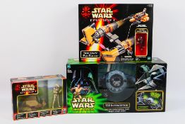 Hasbro - Star Wars - A collocation of three Star Wars items which include Sebulba's Pod Racer set,
