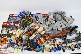 Lego - Star Wars - An assortment of unboxed Star Wars Lego sets including set 7965 Millennium