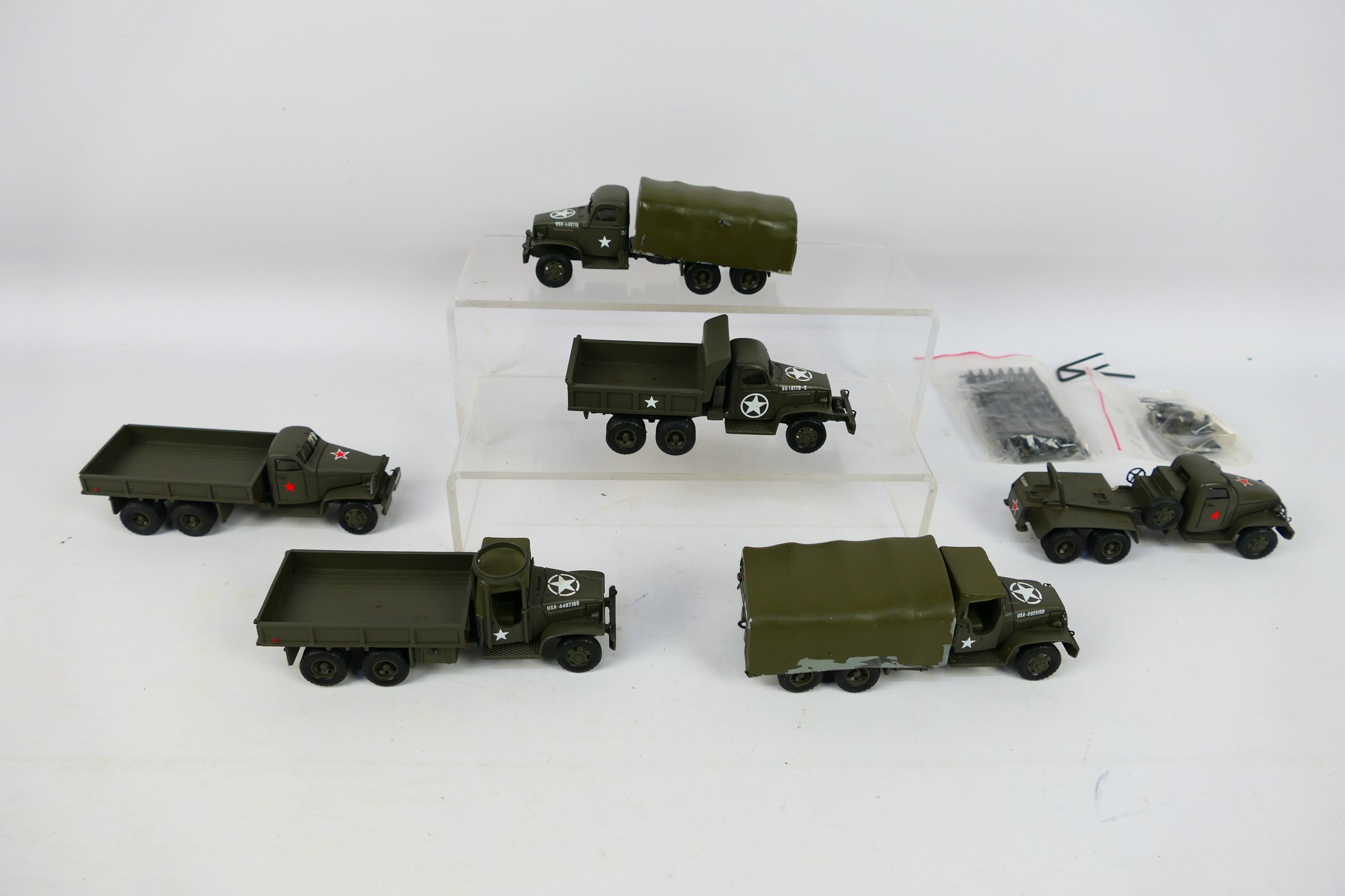 CPC - A collection of military model trucks in resin and metal in 1:48 scale, - Image 12 of 18