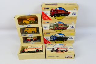 Corgi - An assortment of several Corgi Classic Vehicles comprising of 96848 Morris 1000 van,