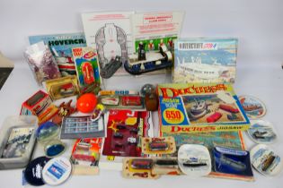 Matchbox - Victory - Topsail - Grip - A collection of hovercraft models and memorabilia including