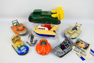 Hasbro - Marx - Other - A collection of unboxed hovercraft toys including a G.I.