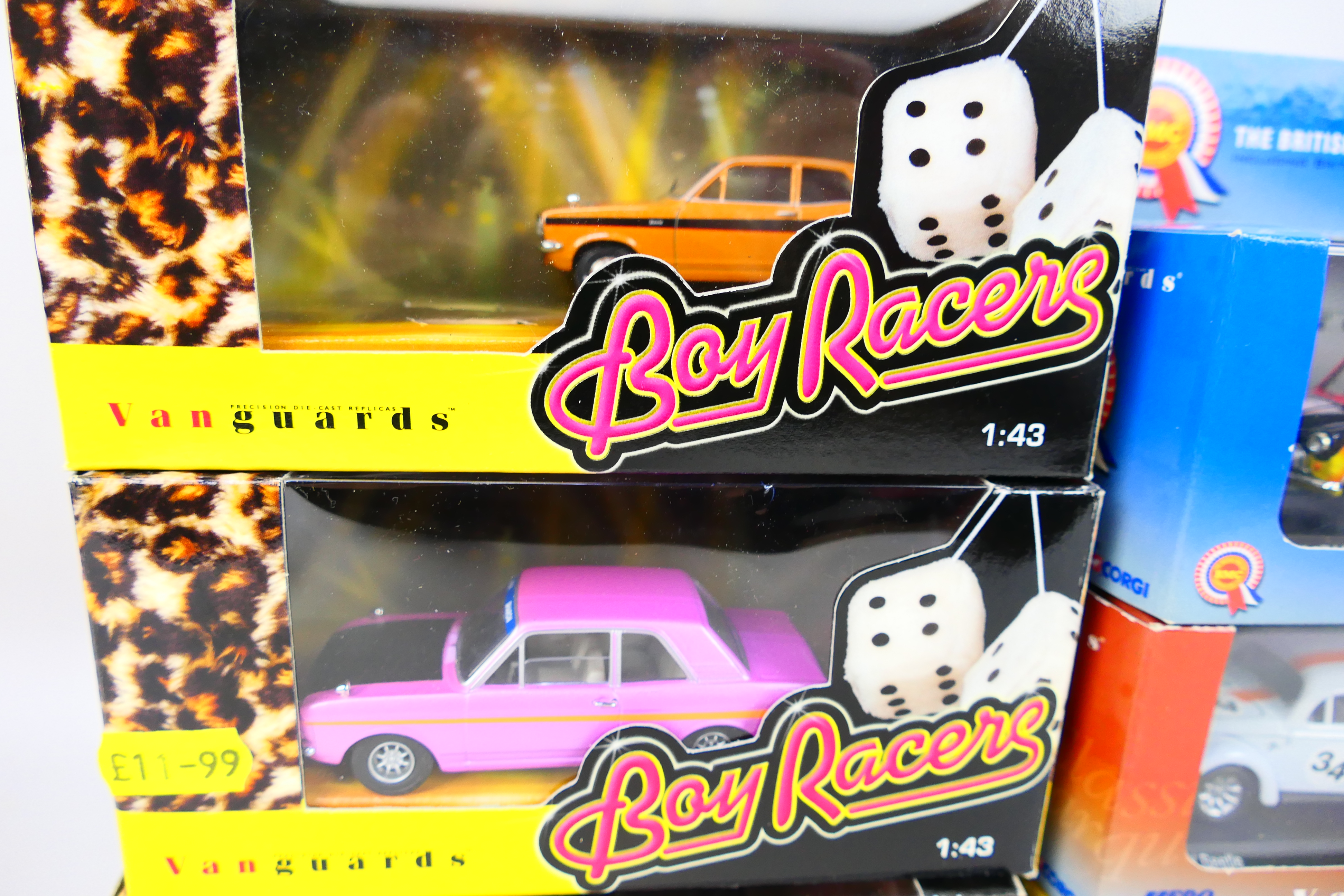 Vanguards - Nine boxed 'Boy Racer' themed diecast model vehicles from Vanguards. - Image 3 of 10