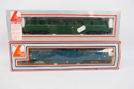 Lima - Two boxed OO gauge locomotives from Lima, comprising of L205150 GWR Railcar Op-.No.