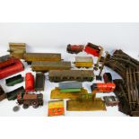 Hornby - A quantity of O gauge track, rolling stock,