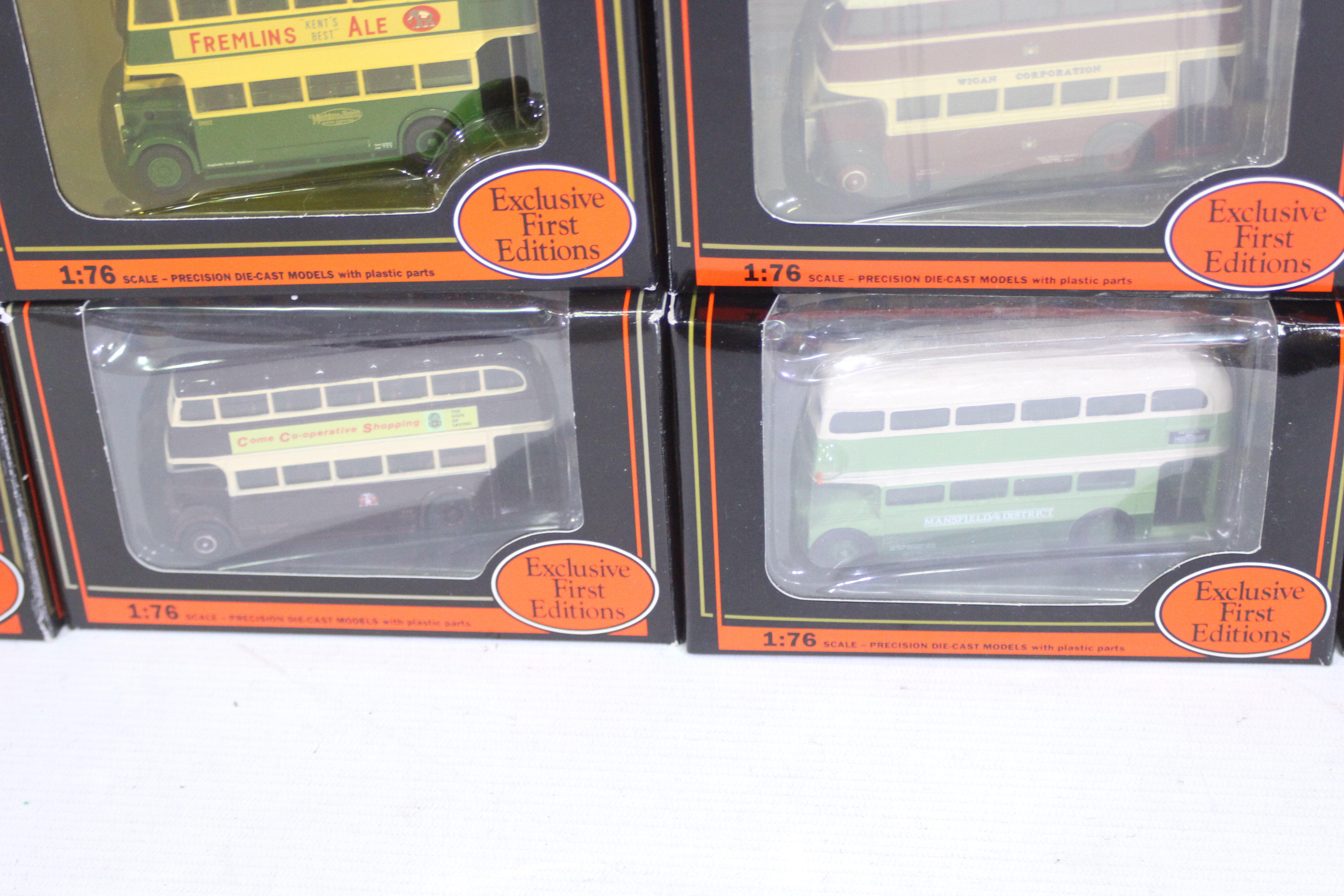 Exclusive First Editions - EFE - A collection of twelve EFE double decker busses in a variety of - Image 4 of 4