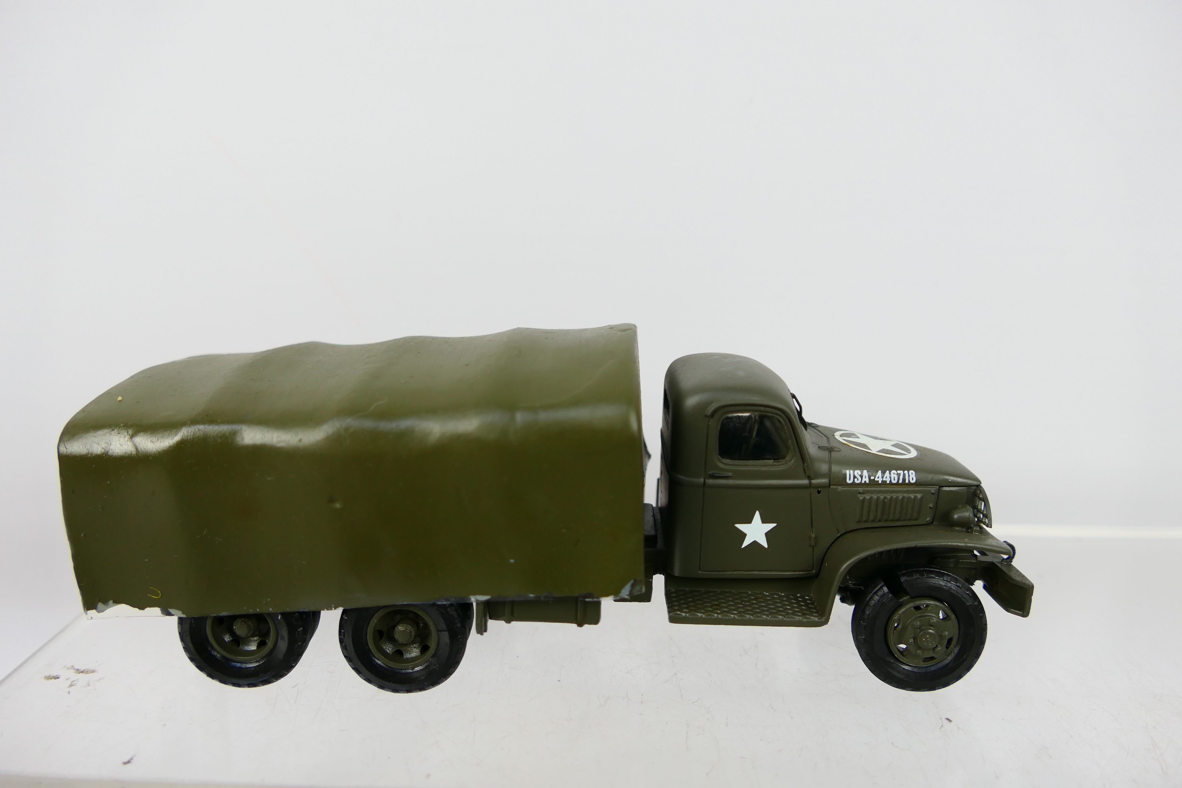 CPC - A collection of military model trucks in resin and metal in 1:48 scale, - Image 3 of 18