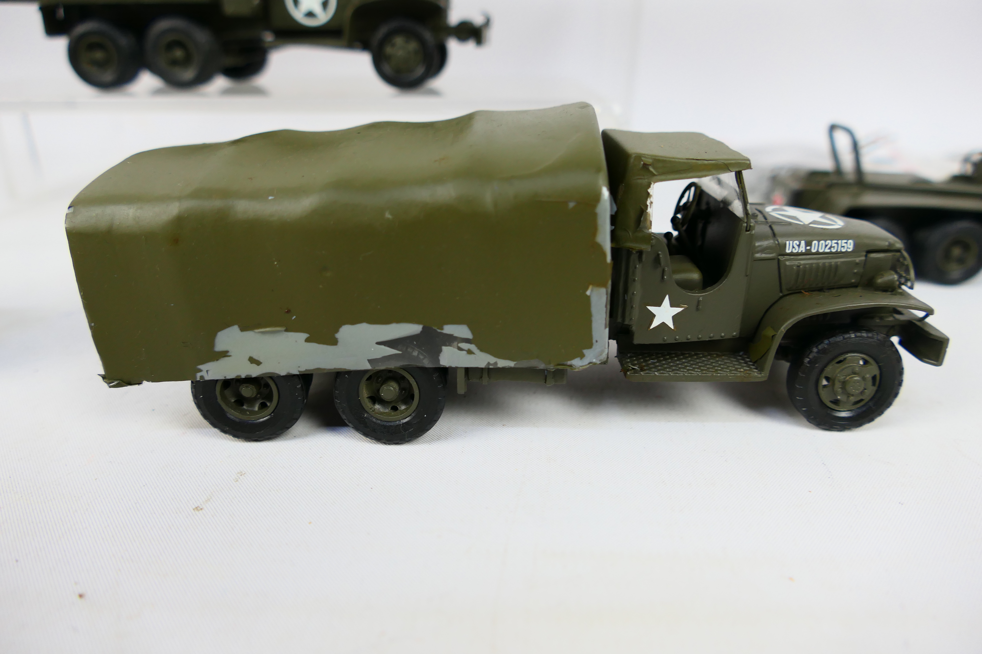 CPC - A collection of military model trucks in resin and metal in 1:48 scale, - Image 16 of 18