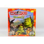 Monopoly - Parker - A boxed, factory sealed 'Shrek 2' Junior Monopoly board game.