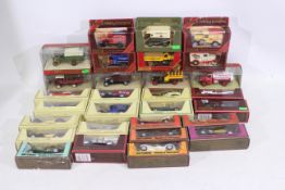 Matchbox Models of Yesteryear - 29 boxed diecast Matchbox MOY in various box styles.