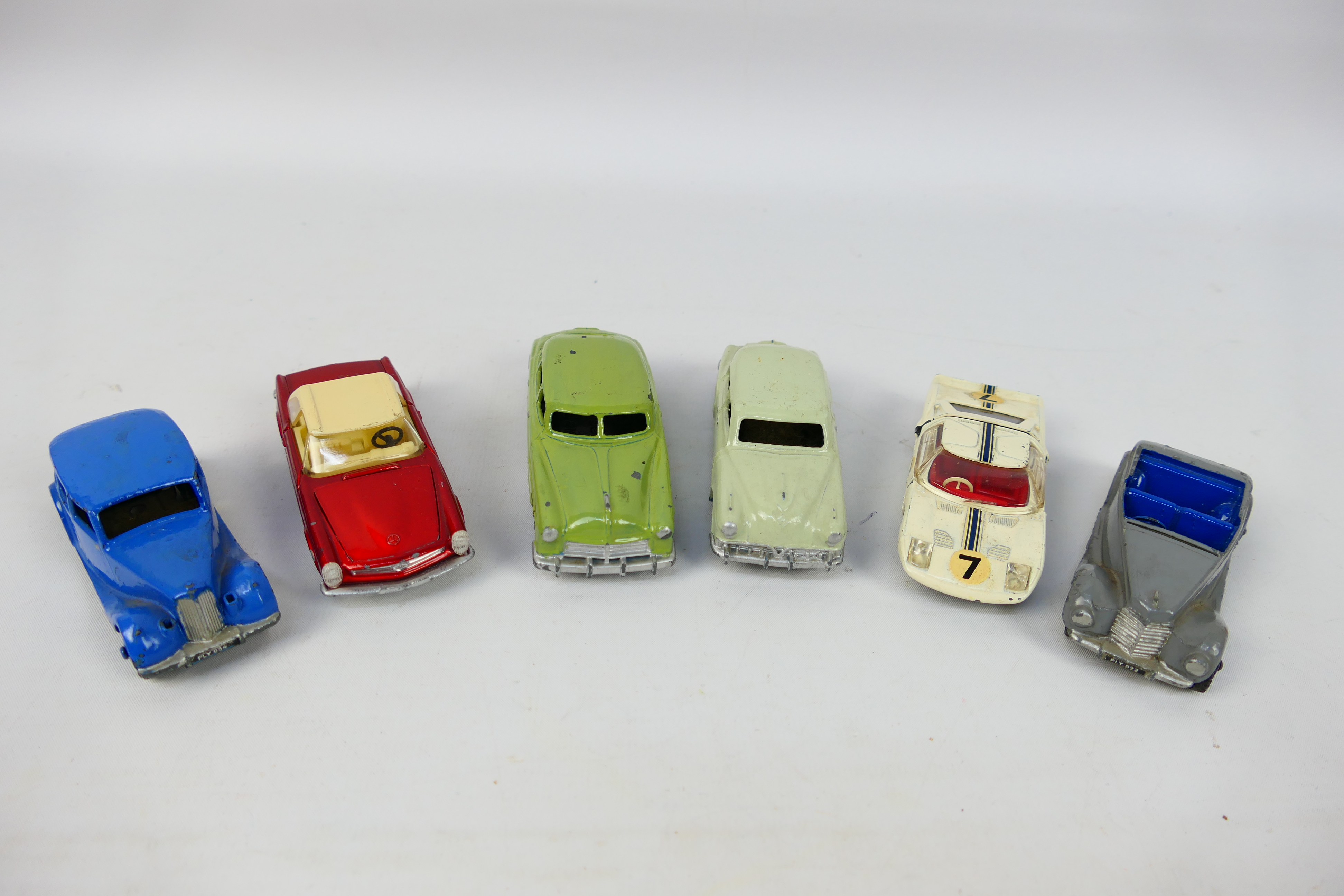 Dinky Toys - A small group of six unboxed Dinky Toys, majority being repainted, - Image 2 of 10