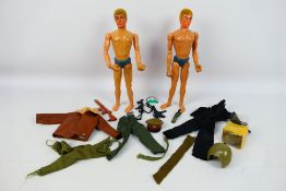 Palitoy - Hasbro - Action Man - An pair of unboxed Action Man action figures (one from 1978 and one