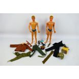 Palitoy - Hasbro - Action Man - An pair of unboxed Action Man action figures (one from 1978 and one