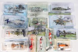 Amer Collection - 14 model helicopters in various scales predominately contained in bubble packs.