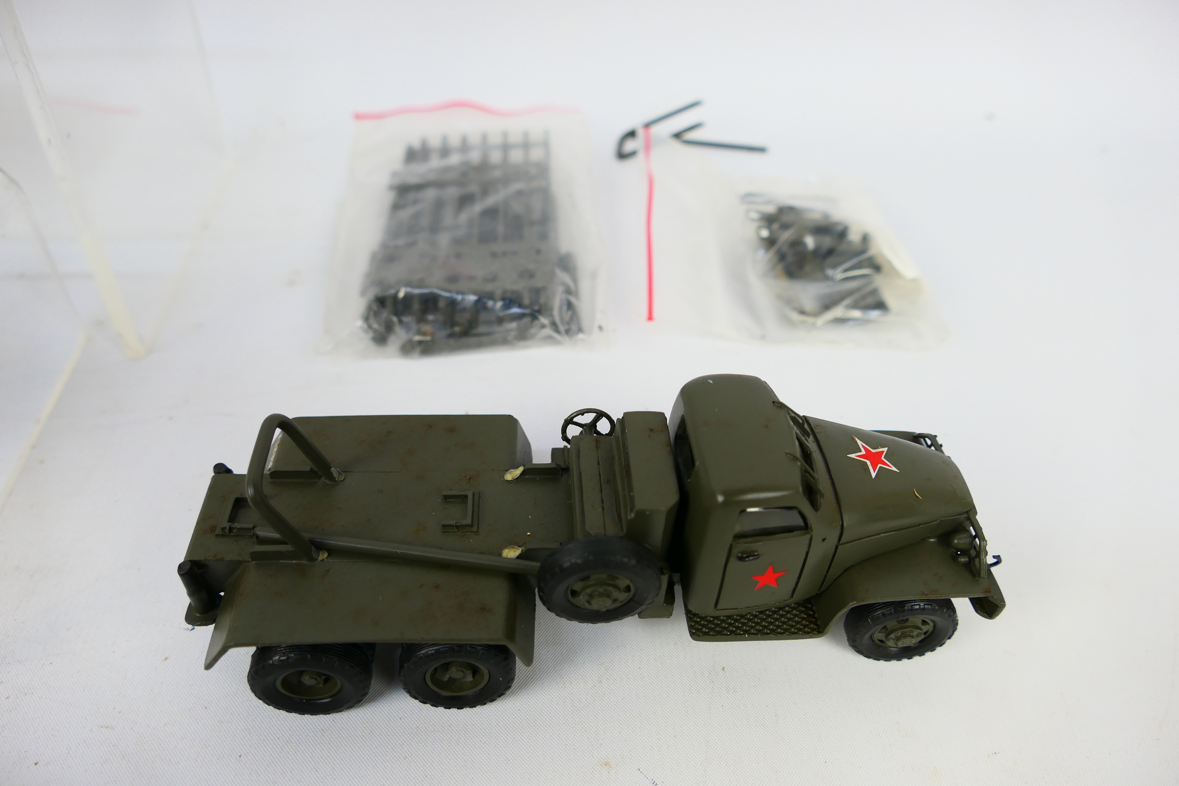 CPC - A collection of military model trucks in resin and metal in 1:48 scale, - Image 13 of 18