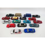 Minichamps - Schabak - A group of 16 unboxed European manufactured diecast model vehicles in 1:43