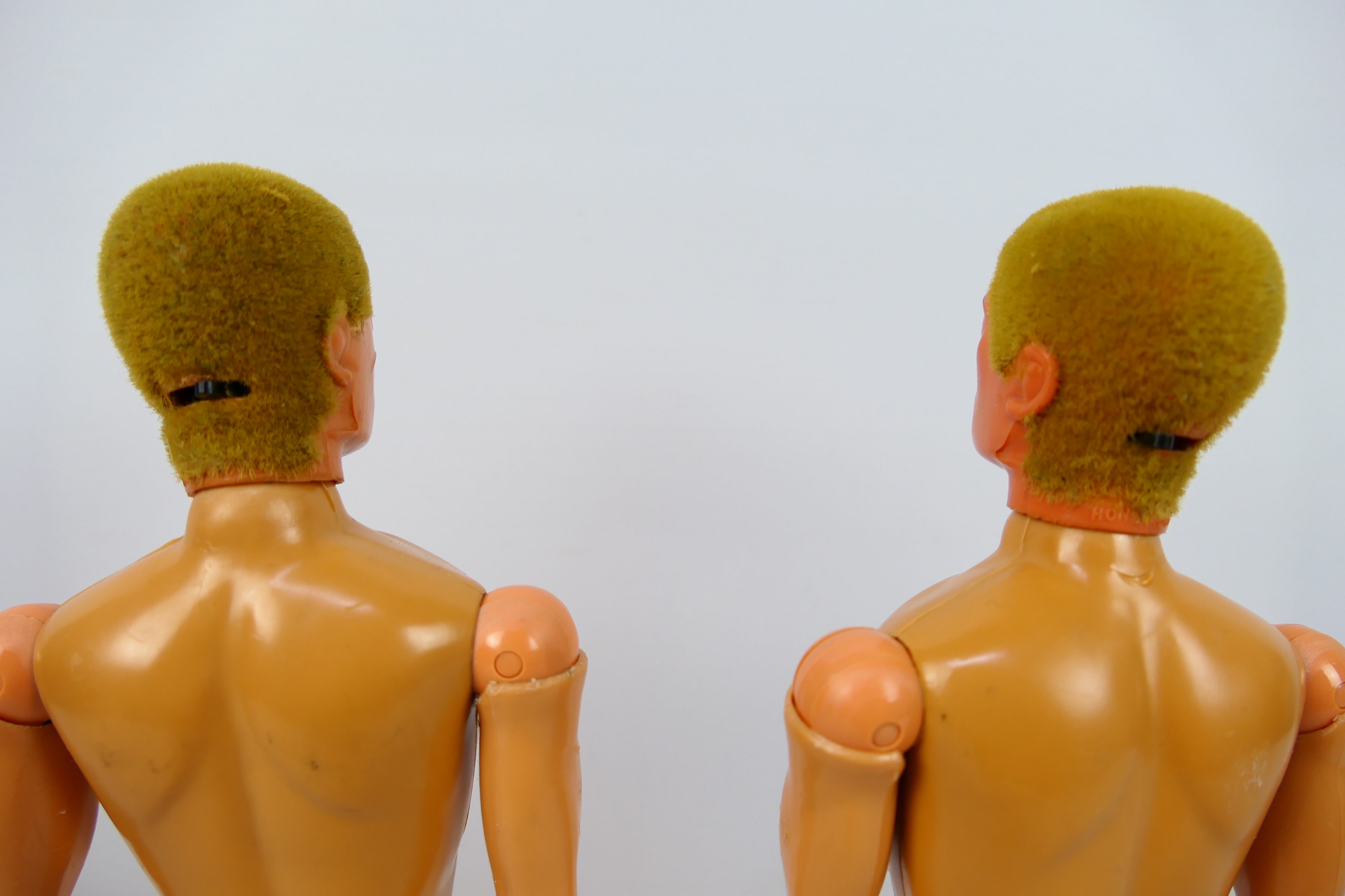 Palitoy - Action Man - An pair of unboxed 1978 Action Man action figure with Blond Flock hair, - Image 8 of 10